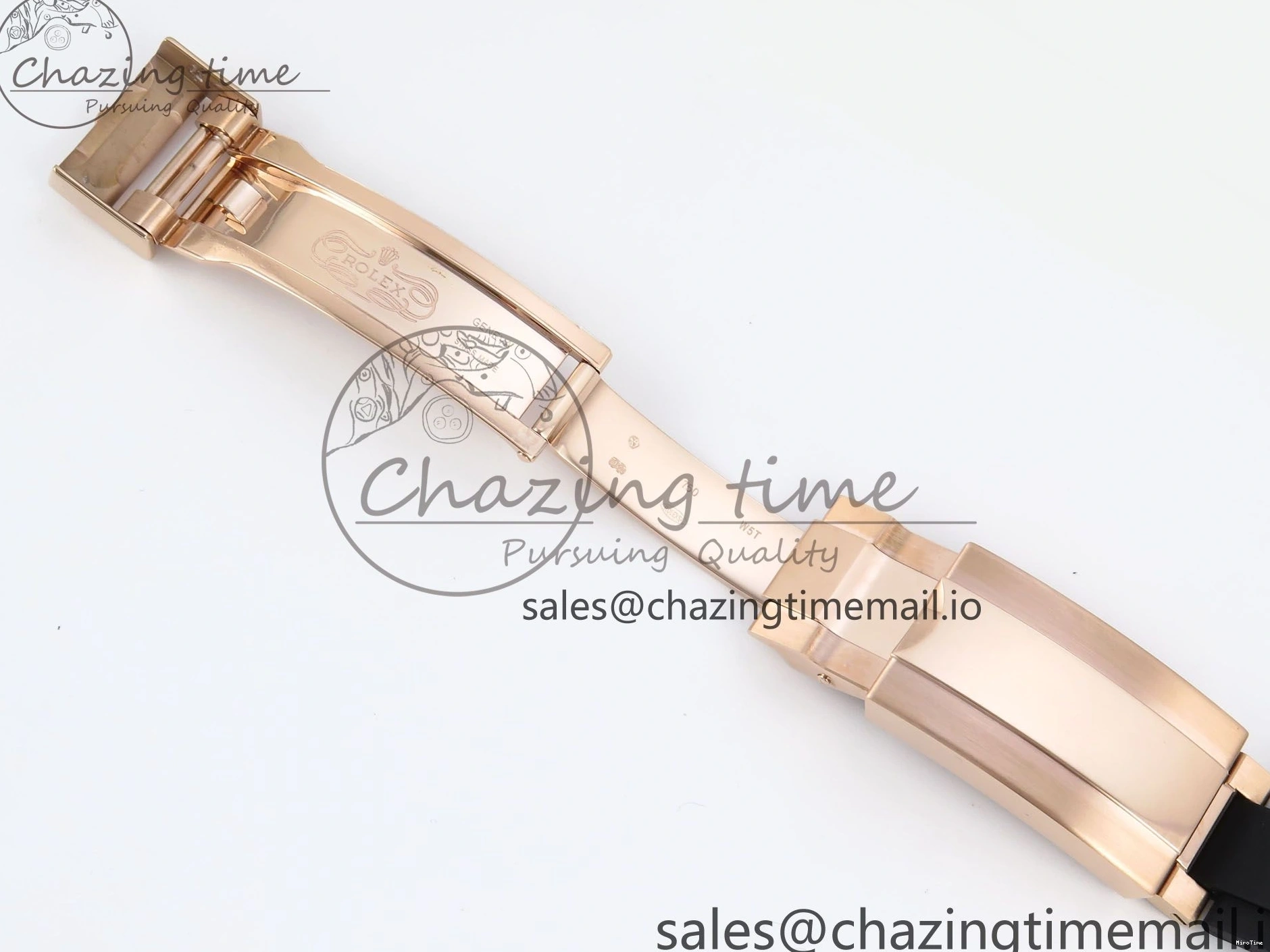 MiroTime 0303 Yacht-Master 40mm 126655 EWEF Best Edition Black Dial on Oysterflex Strap A Sophisticated 787